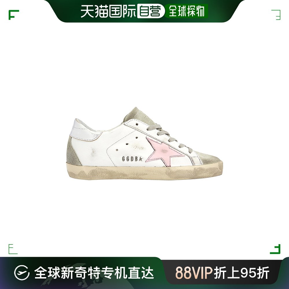 香港直发GOLDEN GOOSE DELUXE BRAND 女士白色运动鞋 GWF00102 F0 女鞋 浅口单鞋 原图主图