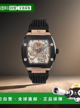 自营 philipp plein$keleton 自动手表 - 黑色/双色/灰色 美国奥