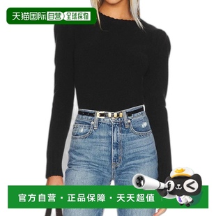美国 自营 Pistola女士毛衣圆领针织女装 流行穿搭休闲时尚 高级感