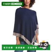 Cashmere Contrast Trim 自营forteforteForte Poncho