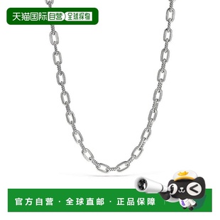 美国直邮David Yurman 通用 钻石设计纯银项链珠宝戒指链条