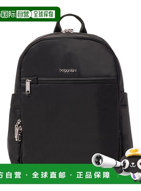 自营baggallini Securtex Anti-Theft Getaway Backpack - black