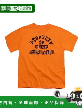 自营 gildan蝙蝠侠阿庄园短袖青年 T 恤/T 恤 - 橙色 美国奥莱直