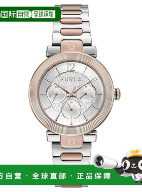 自营Furla Stainless Steel Dress Women's Watch - gray 美国奥