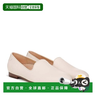 自营Vionic Willa II H7712LC Flats Cream Leather Slip-On Shoe
