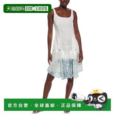 自营XCVI Coralie Linen Dress - white 美国奥莱直发连衣裙吊带