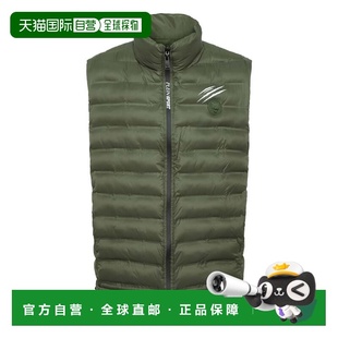 自营plein sportPuffer Jacket Vest Shanghai - military 美国奥
