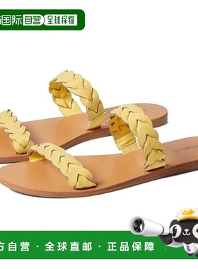 自营Women's Indigo Rd. Plum Sandals Yellow Open Toe Slip On