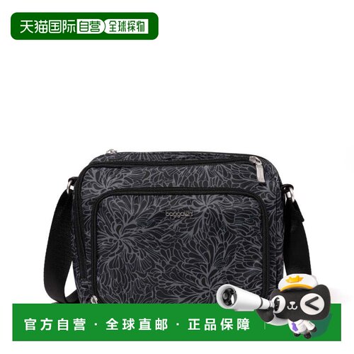 自营baggallini Women's Modern Camera Crossbody Bag - midnigh