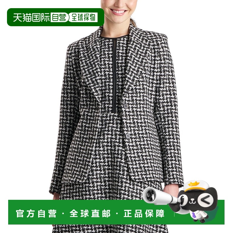 自营 Natori Blazer - BLACK/WHITE 长袖外套美国直发奥莱
