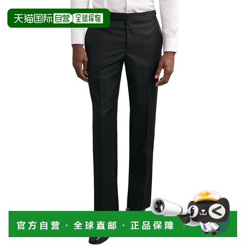 自营Reiss Leo Wool Formal Trouser - midnight navy 美国奥莱直