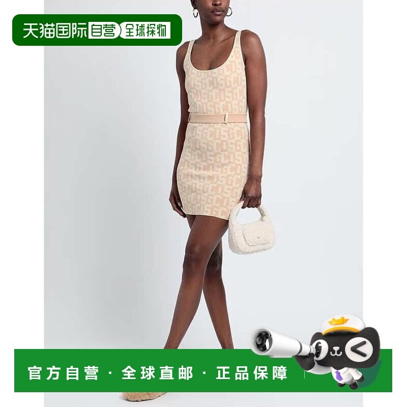 1h可退 【美国直邮】gcds 女士 连衣裙无袖 修身时尚 优雅自然 舒