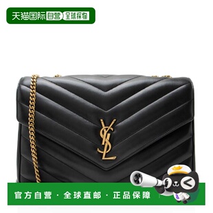 自营Saint Laurent Matelasse Lambskin Monogram LouLou Large N