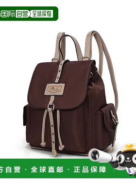 自营 mia k collectionPaula Backpack for Women's chocolate 美