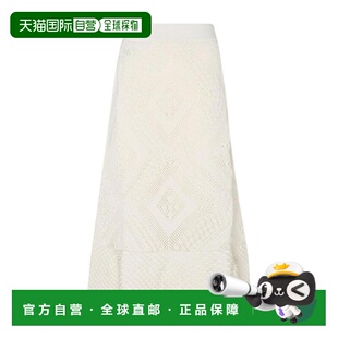 Jil Sander 镂空针织图案中长半身裙 JSPU751058-WUY25008