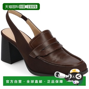 Moc高跟鞋 自營(yíng)journee Henrika 巧克力 collectionJournee女式 美