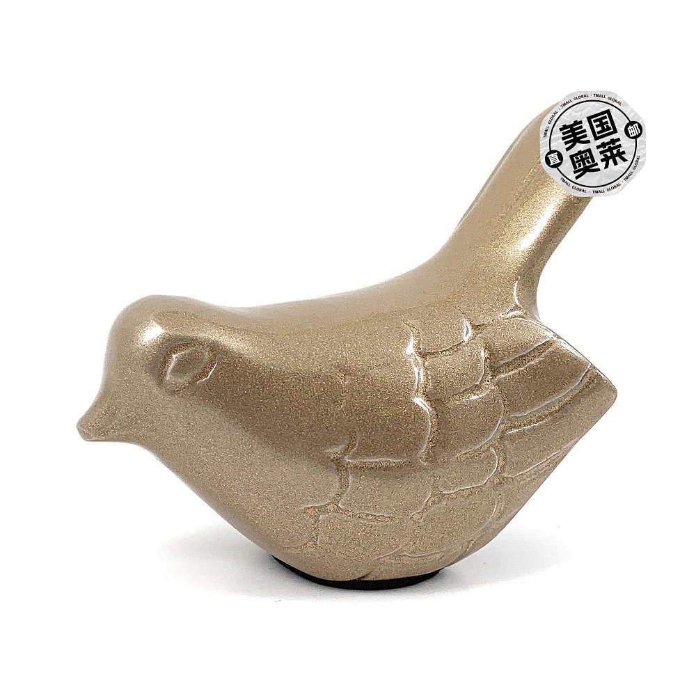 Vibhsa Bird Figurines Symbols of Health& Happiness(Gold)-