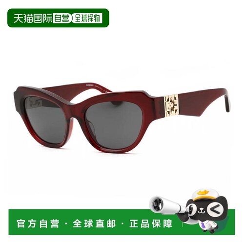自营burberryBE4423F 412887波尔多/深灰色-Bordeau 美国奥莱直发