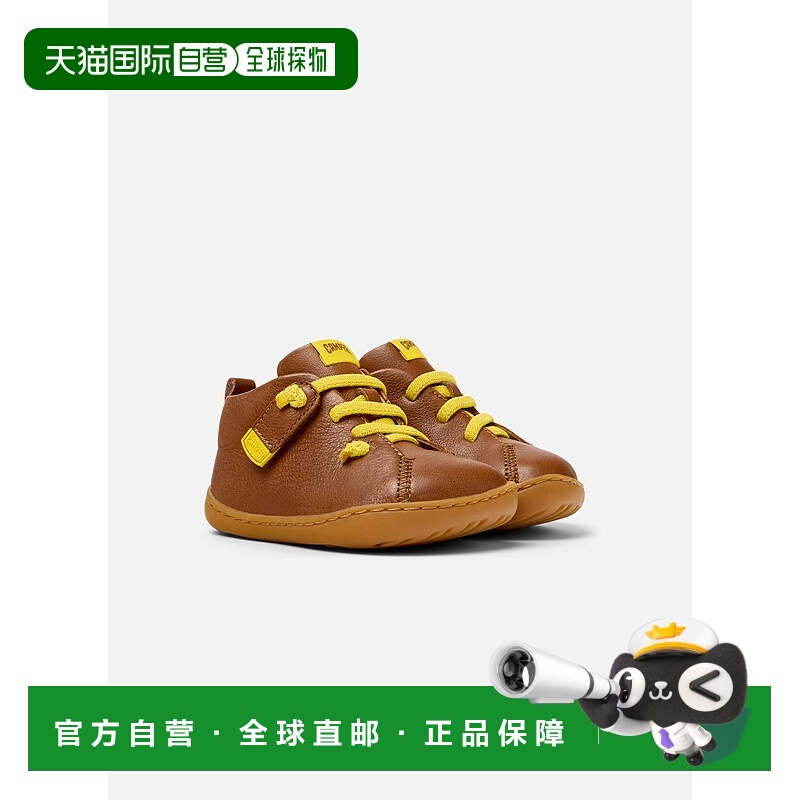 自营脚踝靴First Walkers Camper Peu Cami First Walker-棕色 美