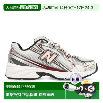 自营New Balance 740 U740RD2 Sneakers White Mercury Red Lifes