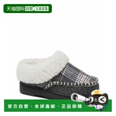Nyla Women 自营Dearfoams Moccasin Plaid Clog Felted Toe