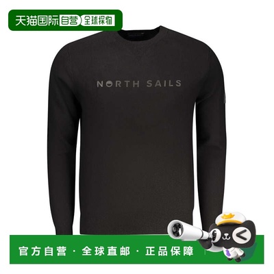 自营North Sails Viscosa Men Men's Sweater - black 美国奥莱直