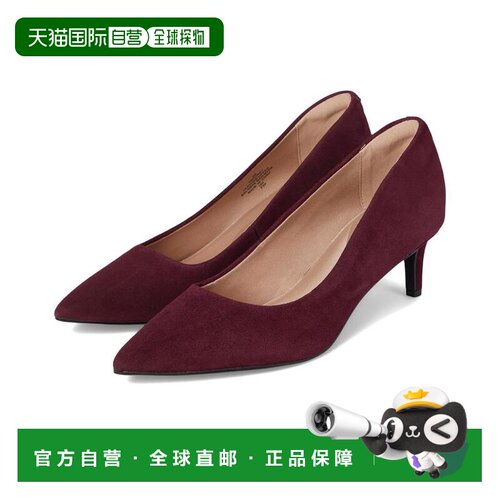 1h可退 【美国直邮】Rockport乐步女士时装单鞋浅口高跟鞋尖头真
