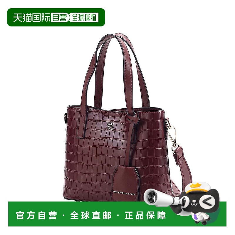 自营mia k collectionIsolde Women’s Tote Bag by Mia K - burg