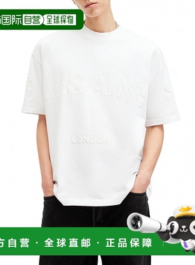 1h可退 美国直邮AllSaints Biggy Short Sleeve Crew Optic White
