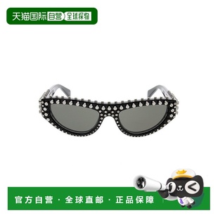 古驰 女士 Frame 香港直邮潮奢 太阳 Eye Gucci Cat 1h可退 黑色