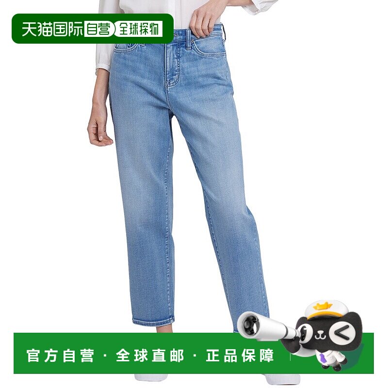 自营NYDJ Boyfriend Blue Valley Relaxed Jean - blue 美国奥莱