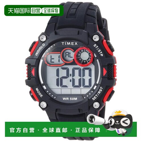 自营Timex Big DGTL Mens手表-黑色 美国奥莱直发