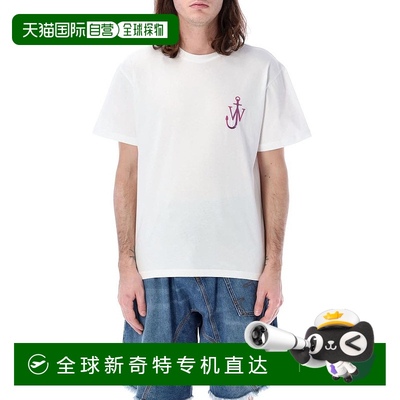 【美国直邮】jw anderson 男士 上装T恤短袖圆领