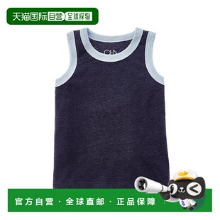 美国奥莱直发 红色 自营Chaser 再生复古针织对比绑带背心