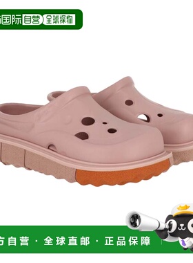 自营off-white米白色女式粉红色拖鞋-粉红色 美国奥莱直发