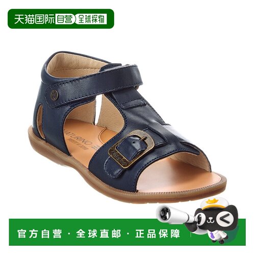 自营Naturino石英皮革凉鞋-蓝色 美国奥莱直发