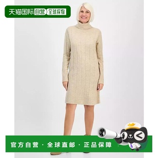 美国直邮 女士 style 连衣裙针织尼龙毛衣裙 1h可退