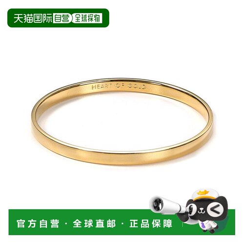 1h可退 【美国直邮】kate spade new york|Idiom 心形金手镯