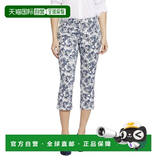 自营 NYDJ克洛伊森林泻湖卡普里让-多 美国奥莱直发休闲裤七分裤