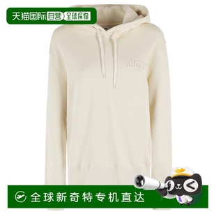 Cream Fit autryRelaxed Drawstrin With Adjustable Hoodie 自營