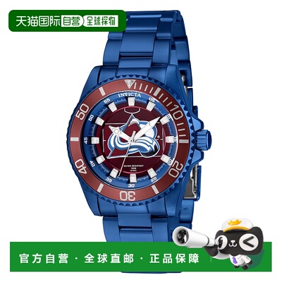 自营 Invicta 女士 38 毫米石英表 - 蓝色 美国奥莱直发