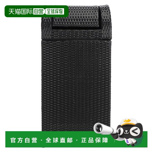 自营safaviehSerapis Outdoor Trash Bin PAT7511 - black 美国奥
