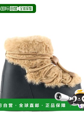 自营united nudeZembla Artic Mid - black 美国奥莱直发雪地靴