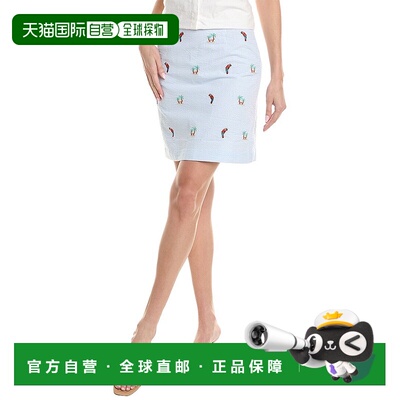 自营 Castaway Ali 迷你裙 - 蓝色 美国奥莱直发包臀裙