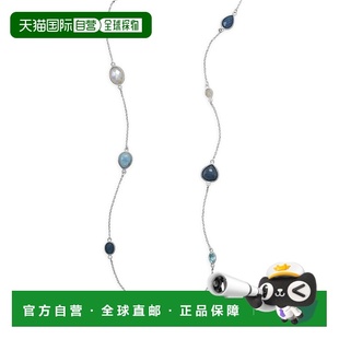 银 oliver纯银多宝石项链 美国奥莱直发 liv 自营