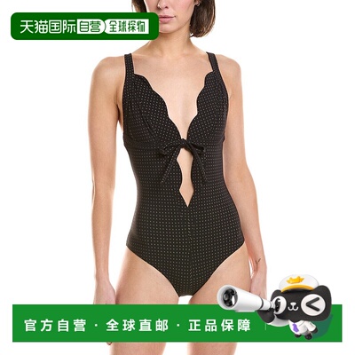 自营lisa marie fernandezLis Marie Fernandez 扇贝蝴蝶结连体泳