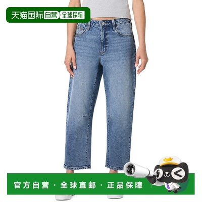 自营joe's jeansJOE'S牛仔裤宽松改性桶形脚踝牛仔裤-蓝色 美国奥