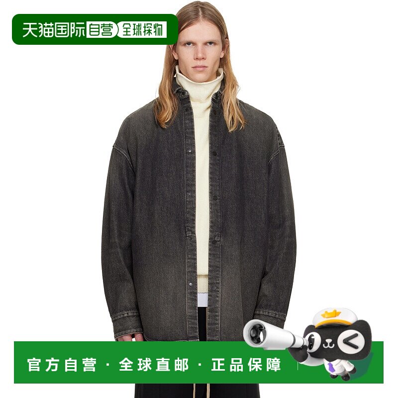 1h可退 香港直邮潮奢 essentials fear of god 男士 黑色 Snap Fr