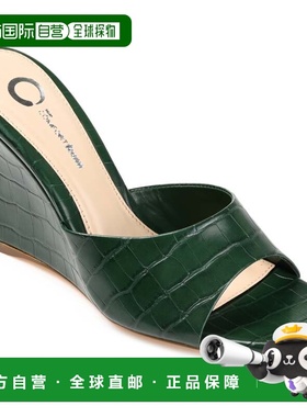 自营journee collectionJournee Women's Vivvy Wedge Sandals -