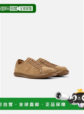 自营 camper男士露营鞋Pelotas Soller-棕色 美国奥莱直发男鞋